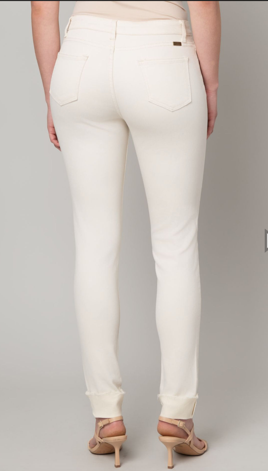 Stretch Roll Cuff Skinny Jean
