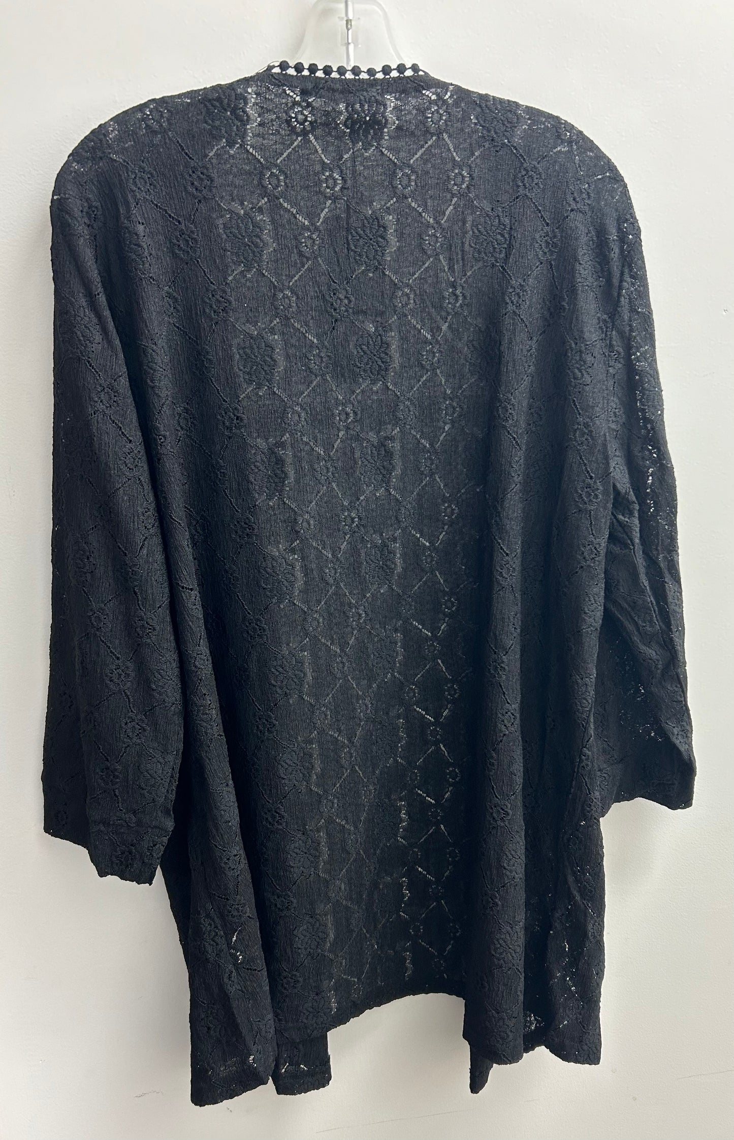 Floral Eyelet Cardigan