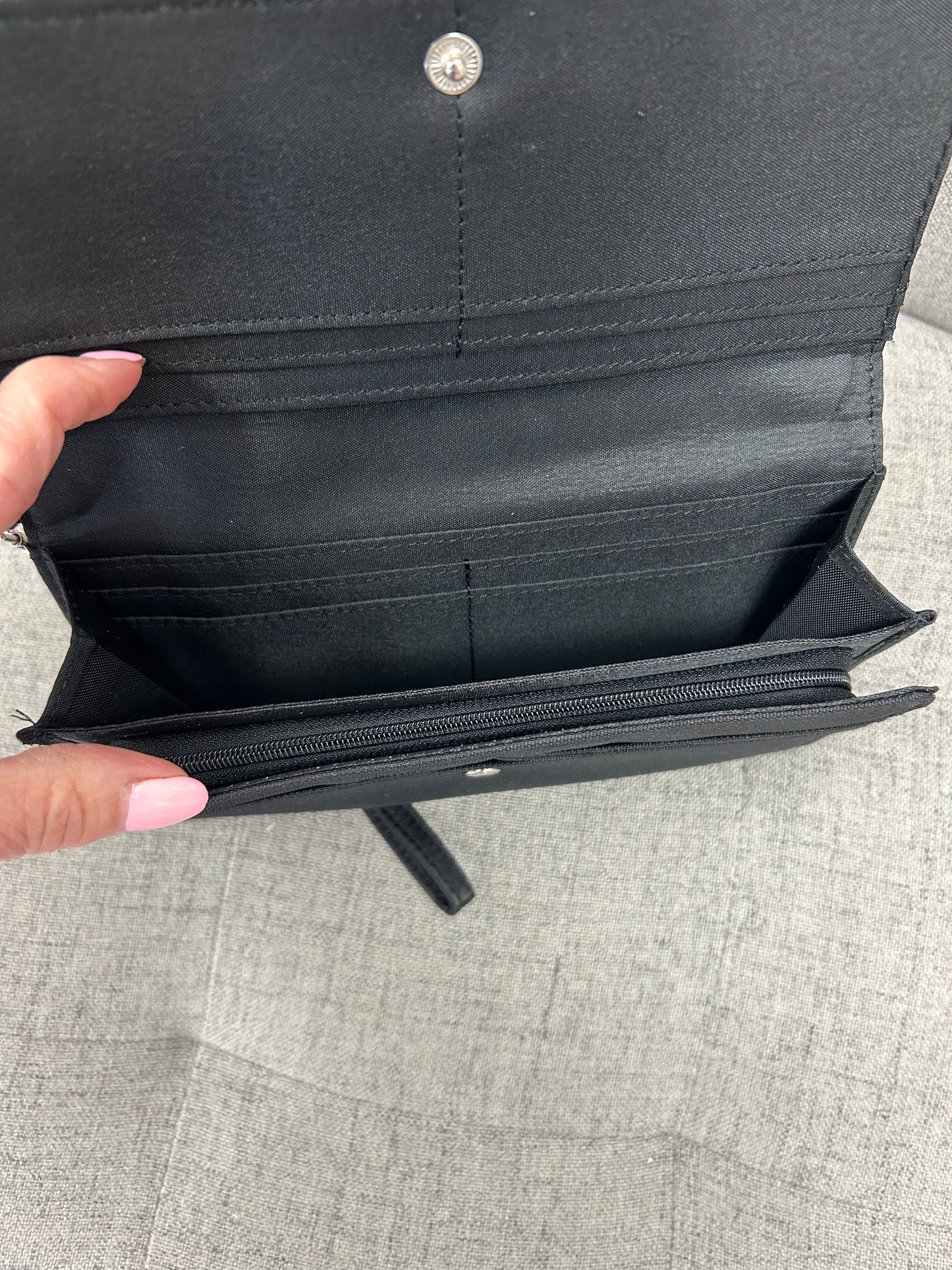 RFID Slim Wallet Wristlet