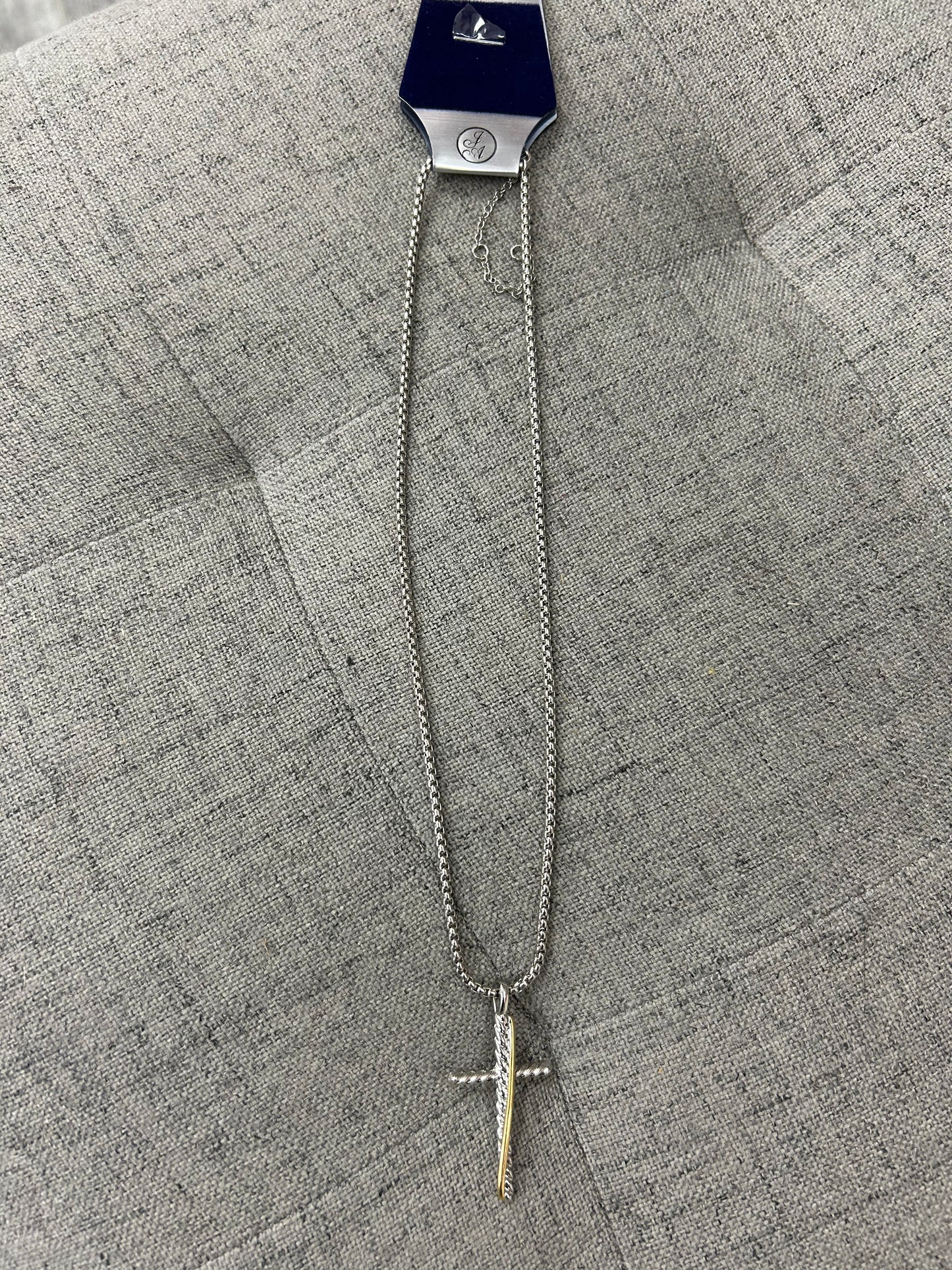 Twisted Cross Necklace