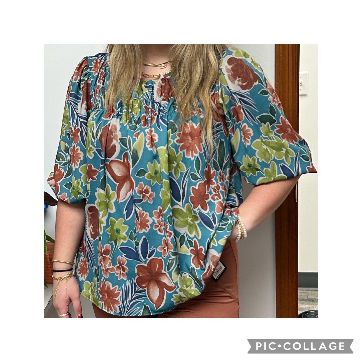 Carol Christian Floral Top