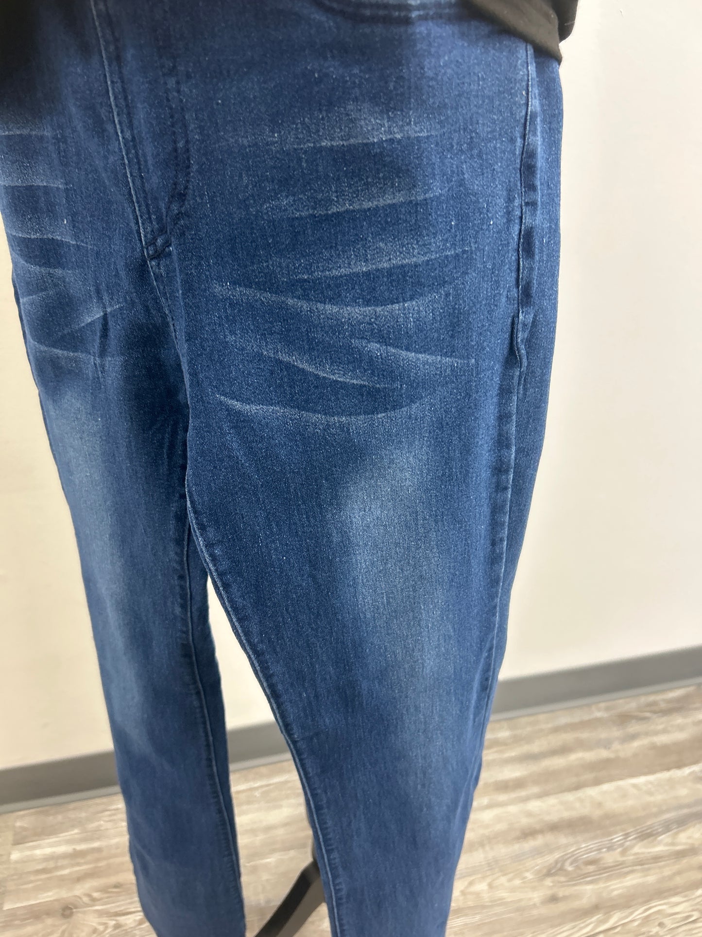 Bootcut Elastic Waist Jeans