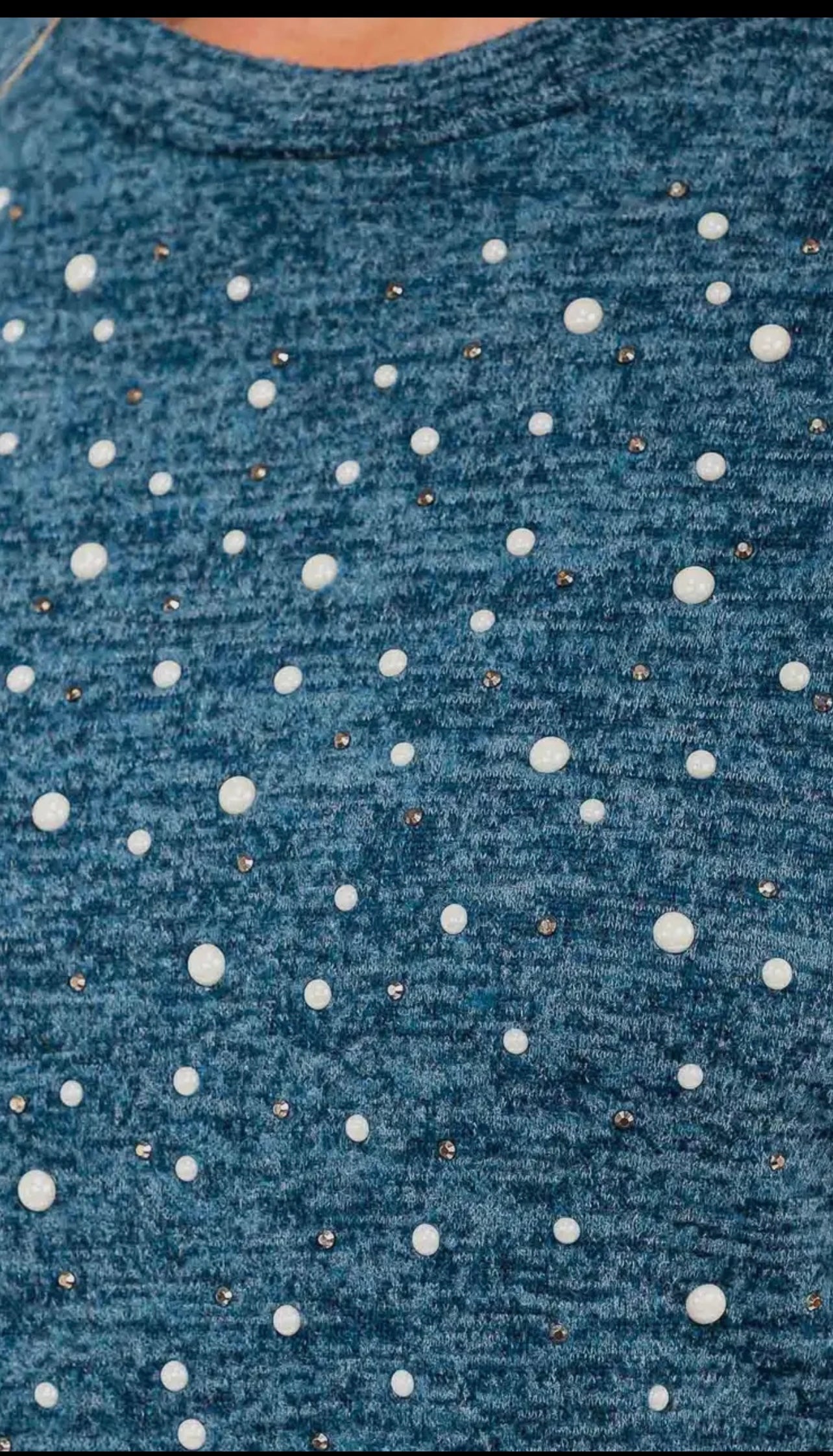 Pearl Puff Lightweight Sweater