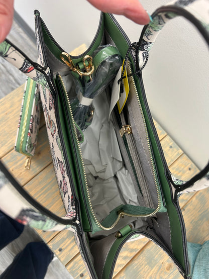 Dior Inspired Large Tote Bag with matching wallet