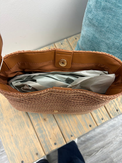Straw Hobo Tote