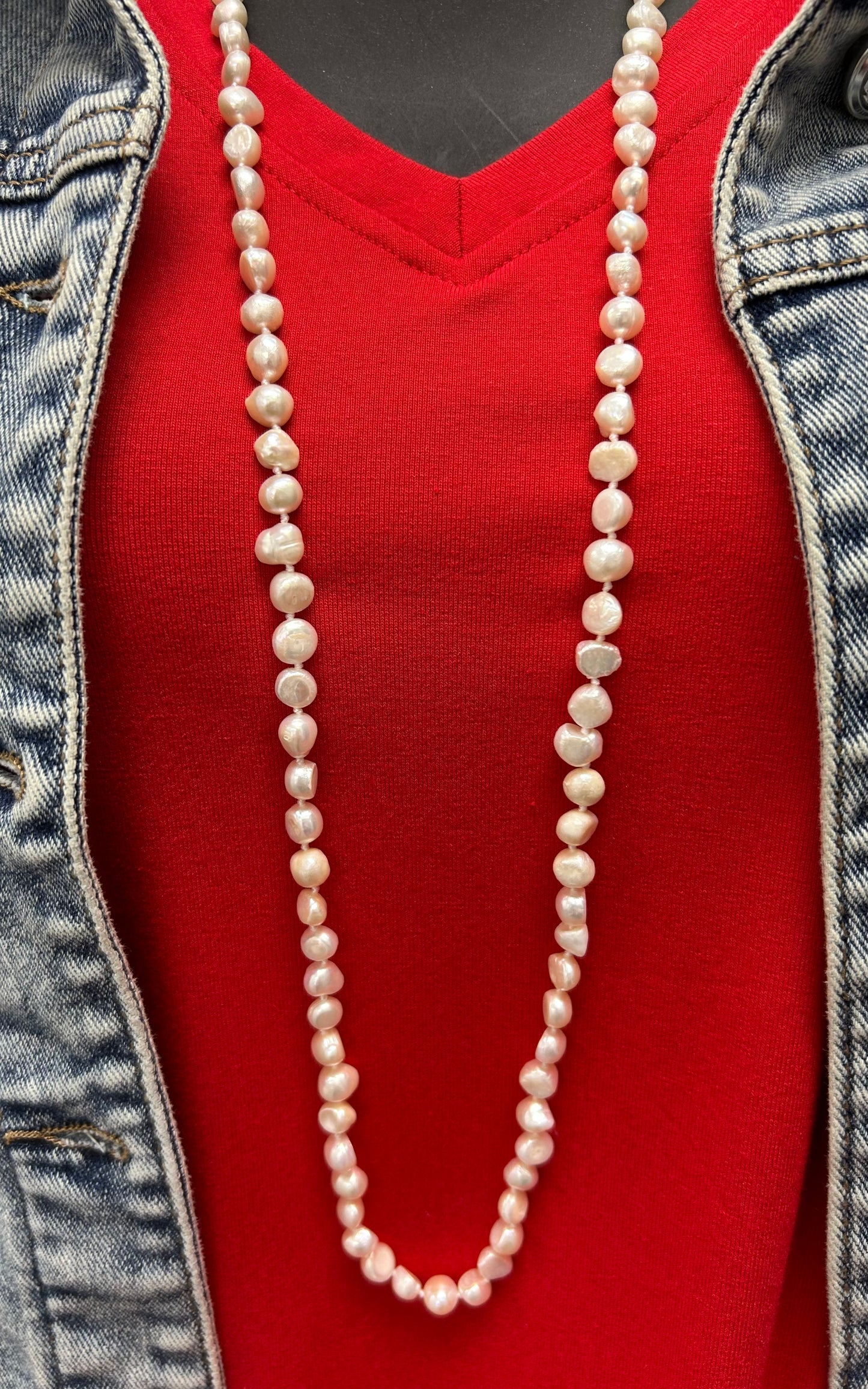 White Freshwater Pearl Necklace
