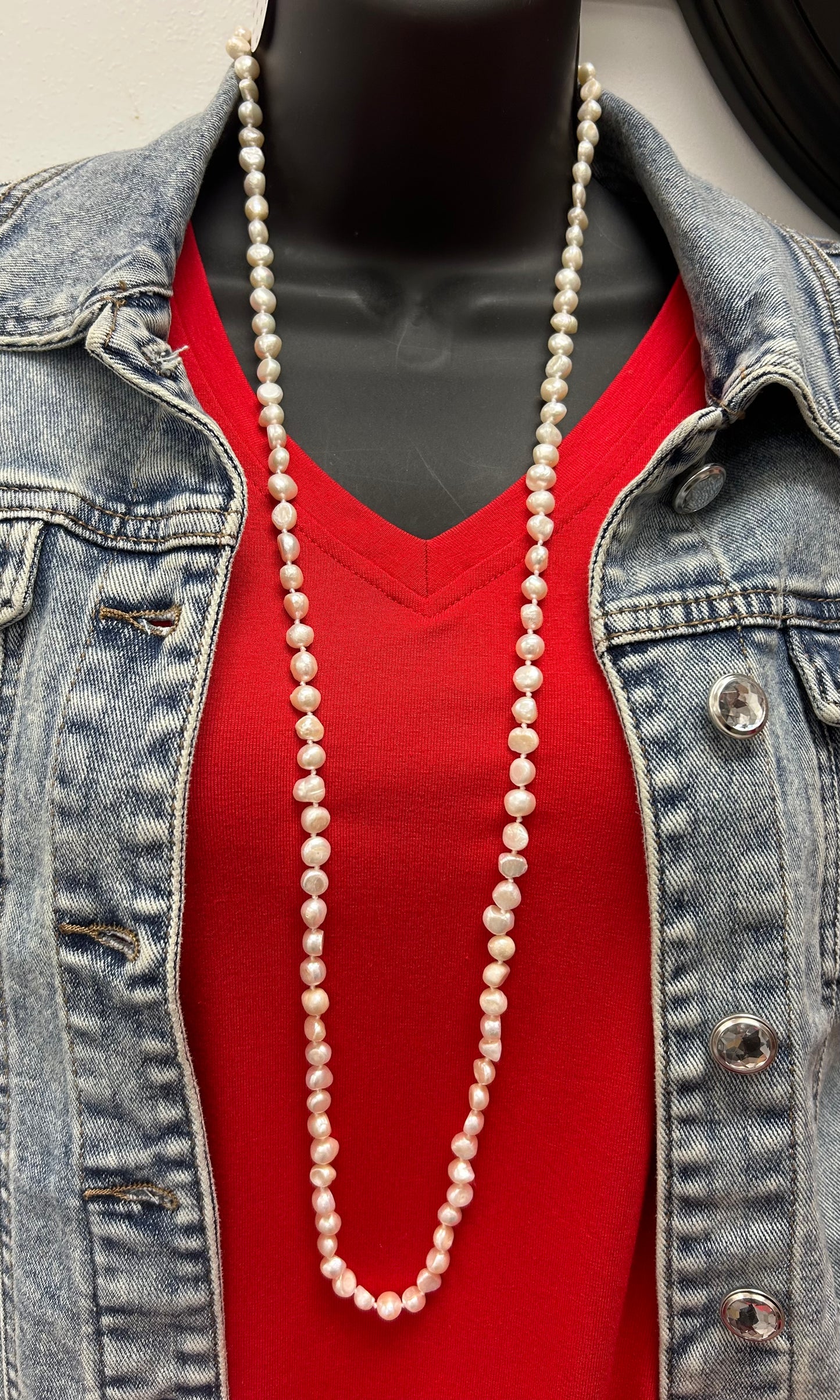 White Freshwater Pearl Necklace