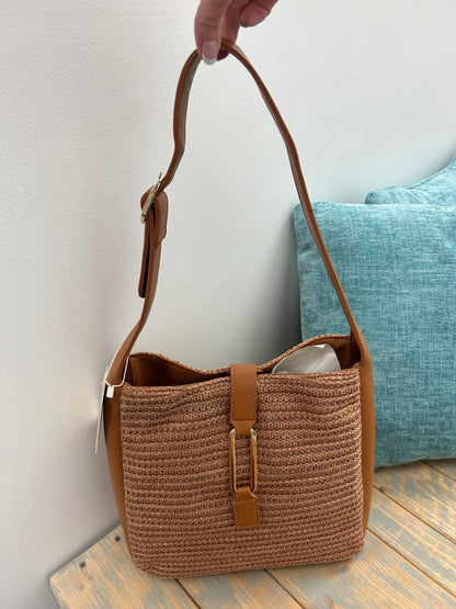 Straw Hobo Tote