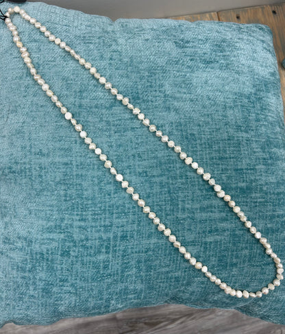 White Freshwater Pearl Necklace