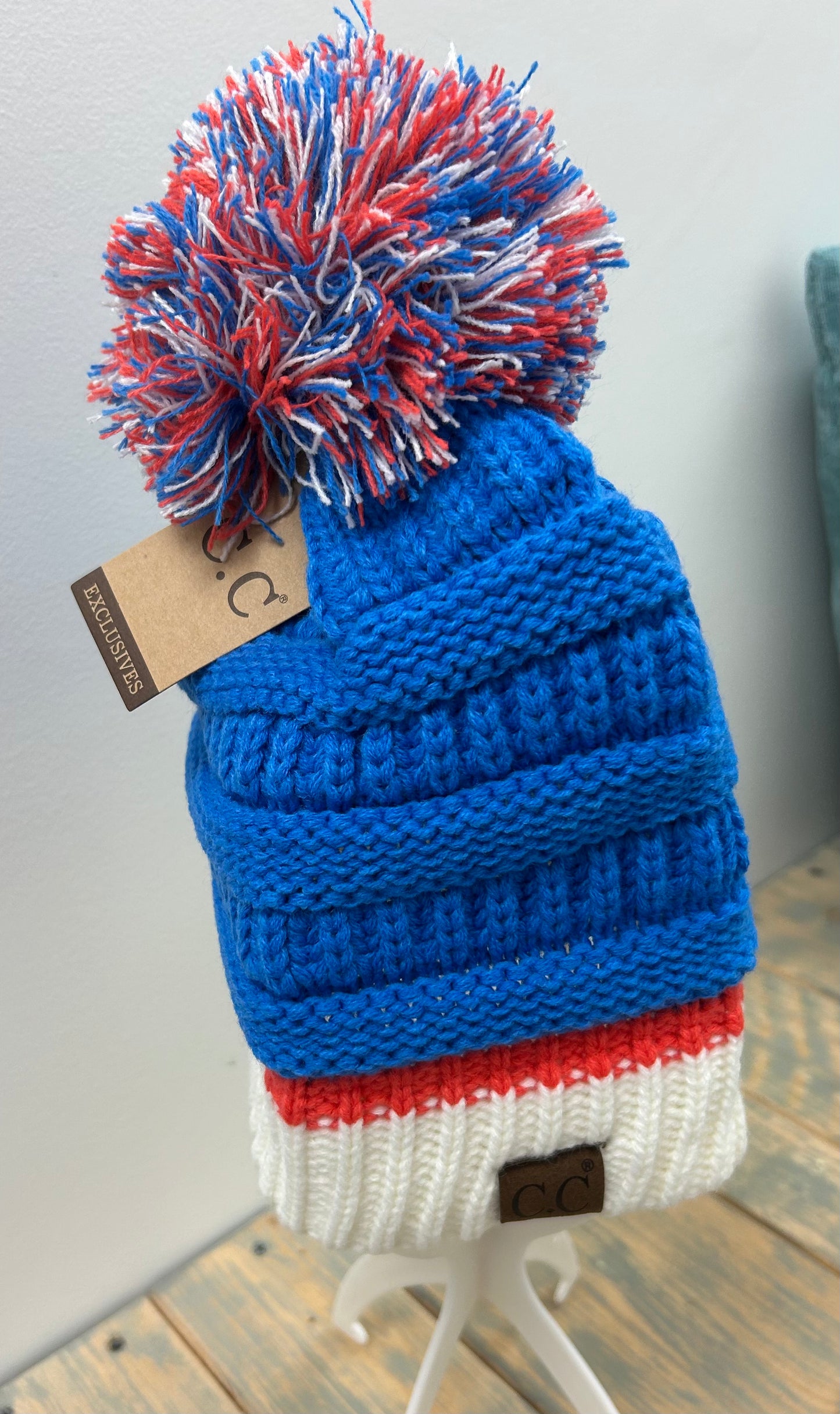 Pom Pom CC Beanie