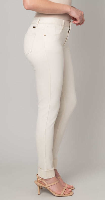 Stretch Roll Cuff Skinny Jean