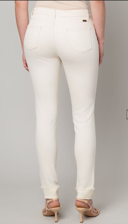 Stretch Roll Cuff Skinny Jean
