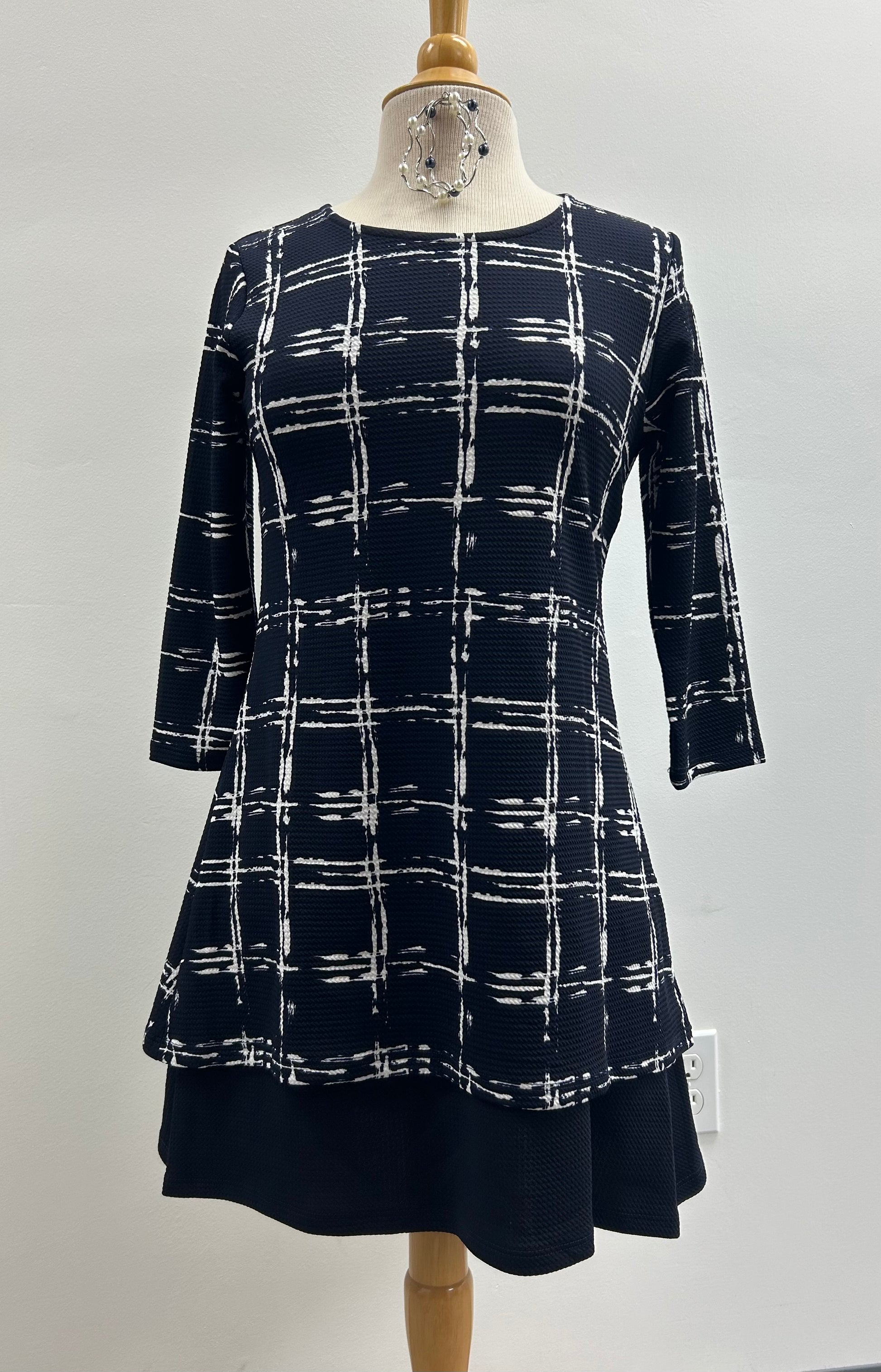 Navy and White Dress S Navy and White Dress S