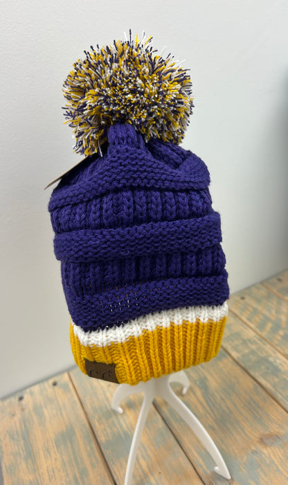 Pom Pom CC Beanie