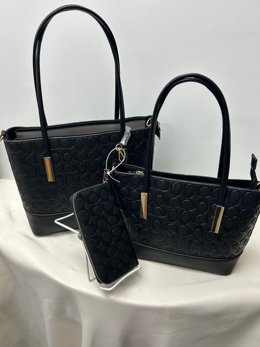 Coach Inspired Handbag 3 pc Set