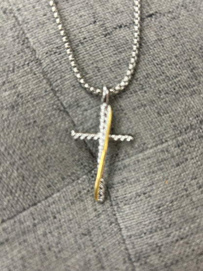 Twisted Cross Necklace