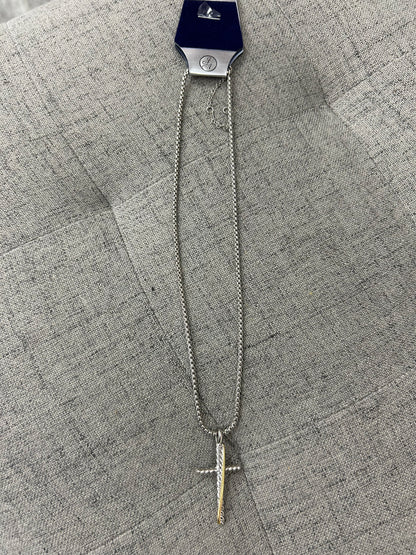 Twisted Cross Necklace