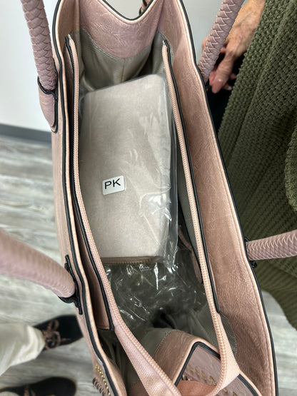 Blush colored Satchel Bag