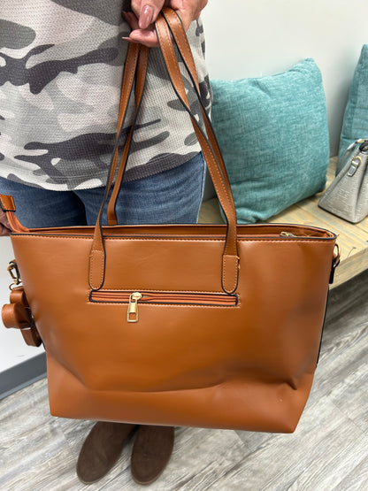 Brown Shoulder Tote
