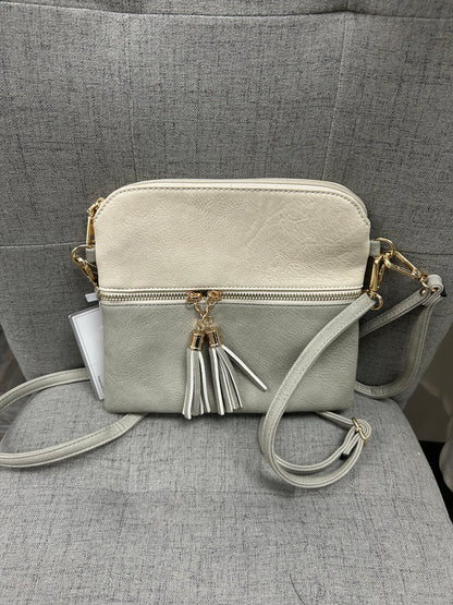 Double Zip Crossbody/Wristlet
