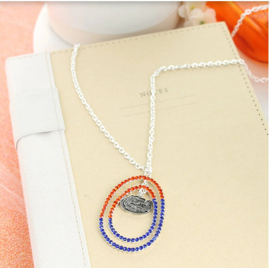 Seasons Jewelry UF Florida Gators Necklace